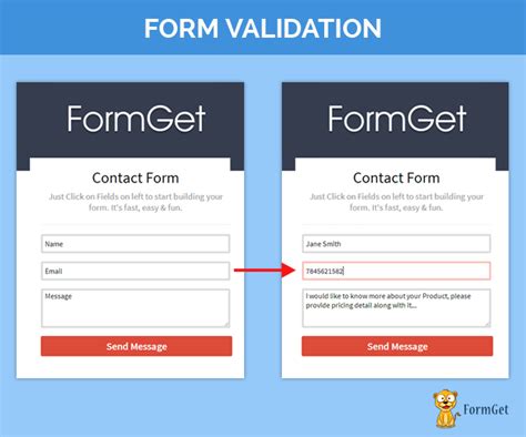 Form Validation Formget
