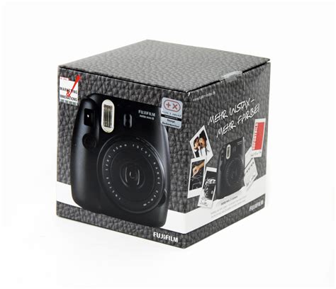 Svart Polaroidkamera Från Fujifilm Instax Mini 8 Köp Den Hos Brunos