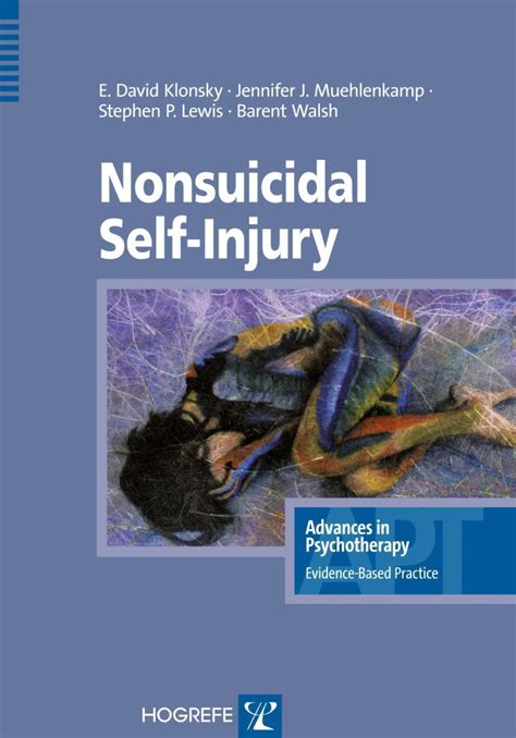 Nonsuicidal Self Injury Hogrefe Publishing