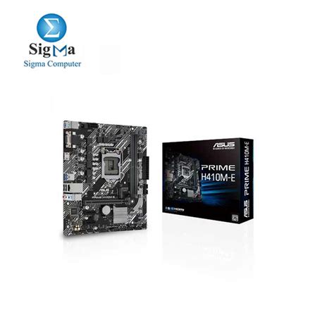 Asus Prime H410m E Intel H410 Lga 1200 Mic Atx Motherboard 1450 Egp