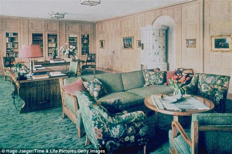 Inside Hitlers Private World Wartime Pictures Show Rooms Where The