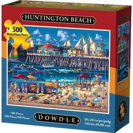 Sure lox puzzle 500 piece art gallery jigsaw puzzle willow creek mill, complete. Dowdle Jigsaw Puzzle - Huntington Beach - 500 Piece ...