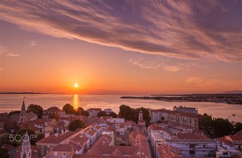 Sunset In Zadar Croatia By Michael Barkowski On 500px Zadar Croatia