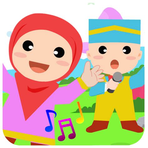 Menakjubkan 19 Gambar Kartun Anak Muslim Tk Gani Gambar