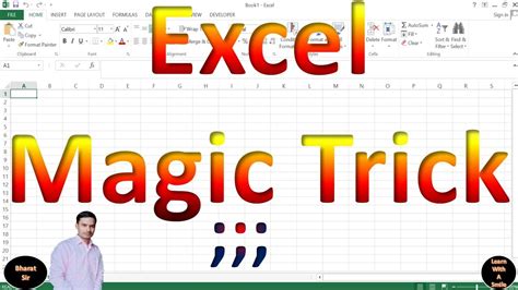 Excel Magic Trick Youtube