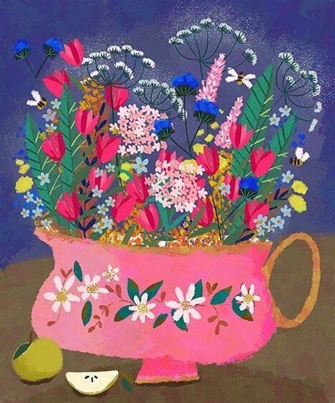 Helen Warlow On Twitter Pink Vase Happy Paintings Still Life Flowers