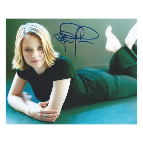 Autographe Jodie Foster