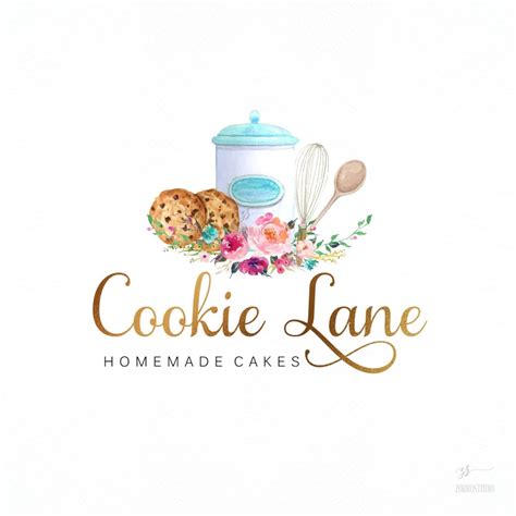 Hornear Premade Logo Bakery Logo Cookie Logo Cookie Logo Logo Etsy