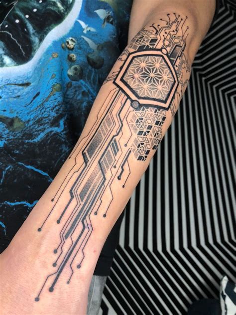 Minha Tattoo Cyberpunk Cyberpunk Tattoo Ideas Tattoos