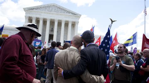 justices deeply divided over same sex marriage arguments it s all politics npr