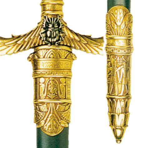 Sword Of Pharaoh Ramses Ii With Scabbard 89cm