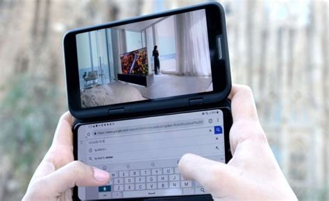 Lgs New Foldable Dual Screen Phone Hands On Practical Sleek Sturdy
