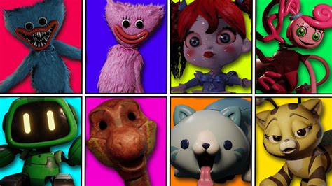 All Poppy Playtime Charactermonsters Youtube