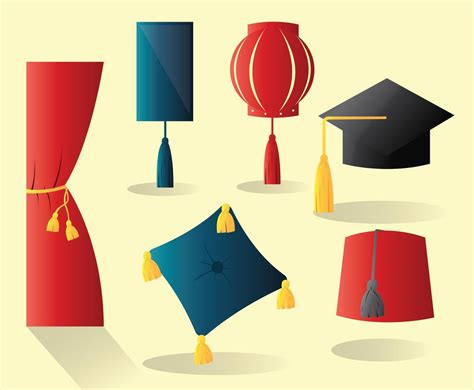 Tassel Vector Pack Vector Art And Graphics