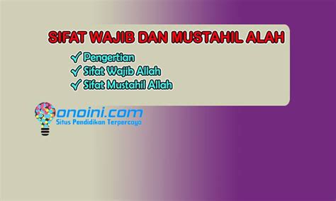 We did not find results for: Arti Sifat Wajib Allah - Siti