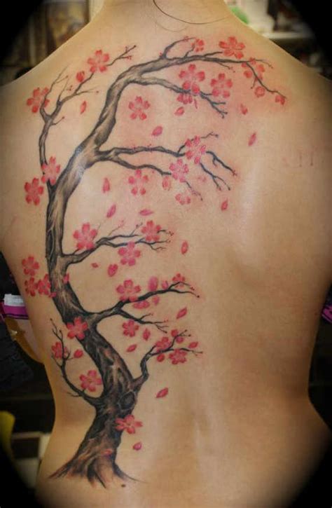 33 Pretty Cherry Blossom Tattoos And Designs
