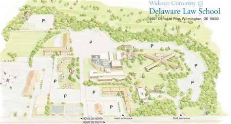 30 University Of Delaware Campus Map Maps Database Source