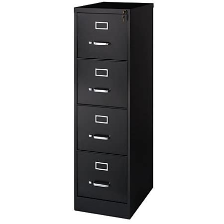 Cheap lateral file cabinet in the shop. Realspace 22 D 4 Drawer Vertical File Cabinet 52 H x 15 W ...