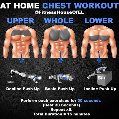 Chest Workout Chest Workout At Home Chest Workout Abs Workout Gym