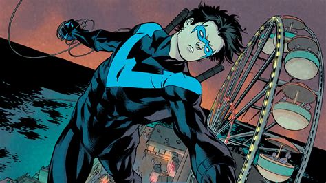 Nightwing Comic Art Wallpaper Hd Superheroes 4k Wallp