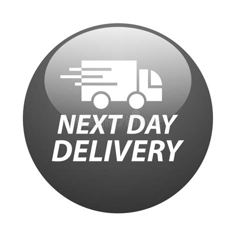 Next Day Delivery Icon Button Stock Vector Illustration Of Mobile Door 214788072