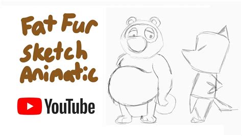 Tom Nook Beach Belly Fat Fur Sketch Animatic Youtube