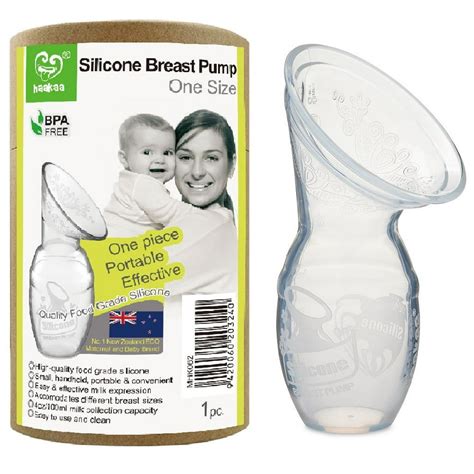 Haakaa Silicone Breastfeeding Manual Breast Pump Milk Pump 100 Food Grade Silicone Walmart