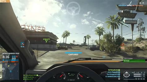 Battlefield Hardline Car Gameplay YouTube