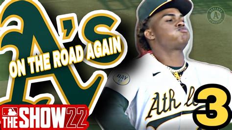 Athletics First Road Trip MLB The Show Oakland Athletics Franchise YouTube