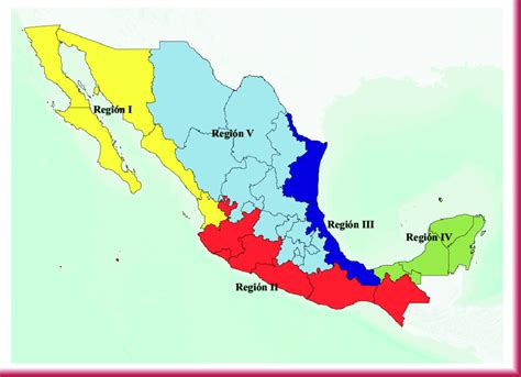 Regiones Pesqueras En Que Se Divide México Download Scientific Diagram