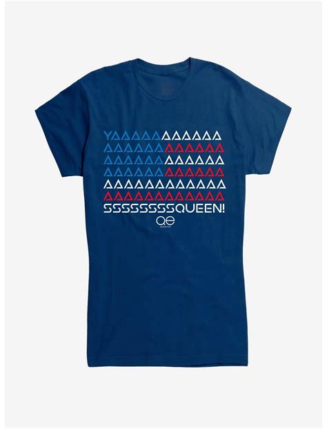 Queer Eye Yassss Queen Girls T Shirt Blue Hot Topic