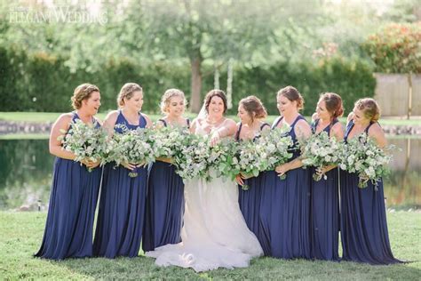 Fresh And Natural Greenery Wedding Autumn Wedding Dress Bridesmaid Green Bridesmaid Dresses