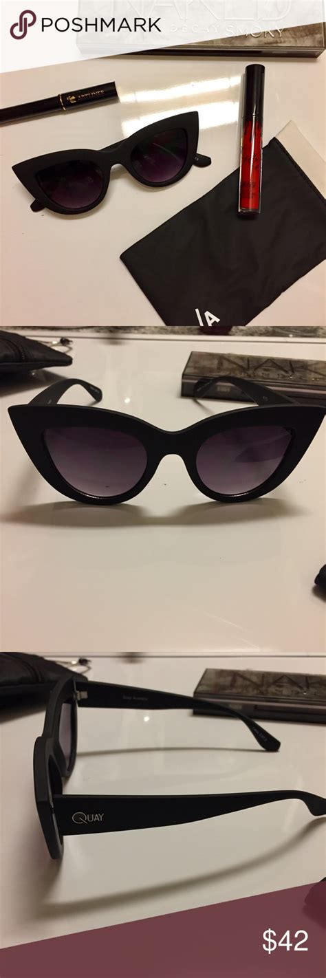 Quay Matte Kitti Sunnies Sunglasses Accessories Cat Eye