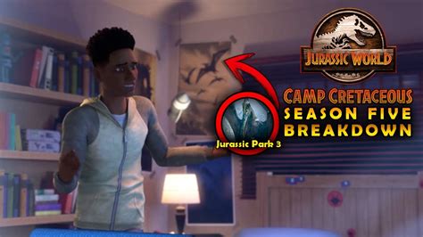 Season 5 Easter Eggs And References Episodes 1 2 Jurassic World Camp
