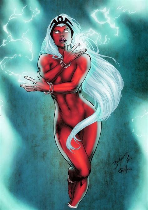 NUDE ORORO X WOMEN In Red Raven S Collectionneur Comic Art Gallery Room