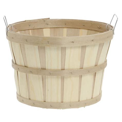 Bushel Basket 12 Bushel Chipwood With Side Handles 14dia X 9 12h