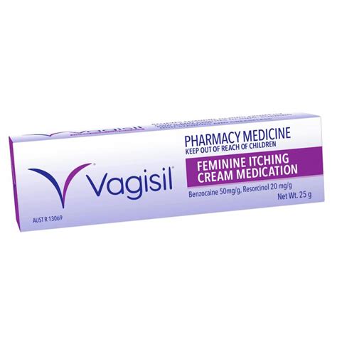 vagisil feminine itch cream 25g