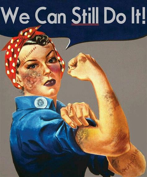 yes you can still do it rosie the riveter poster rosie riveter wwii posters propaganda