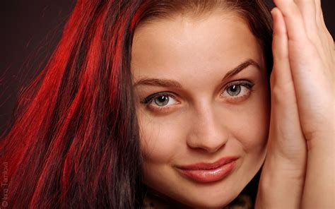 Closeup Photo Of Woman Red Hair Hd Wallpaper Wallpaper Flare