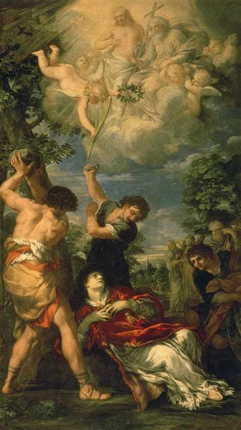 The Martyrdom Of Saint Stephen 1660 Oil On Canvas Photograph By Pietro