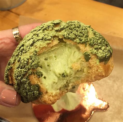 Matcha Cream Puff Recipe