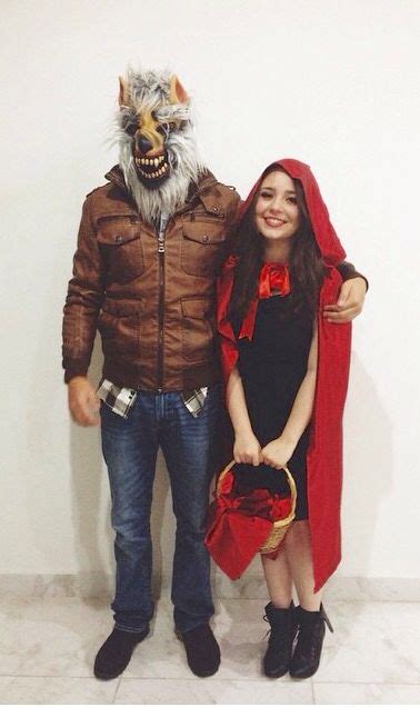 Little red riding hood and wolf costume. DIY Little Red Riding Hood Costume | Disfraces para halloween amigas, Halloween disfraces y ...