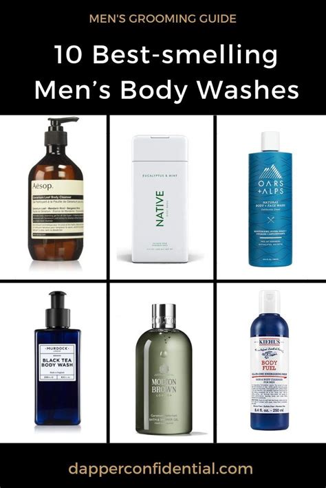 The 10 Best Smelling Mens Body Washes Dapper Confidential