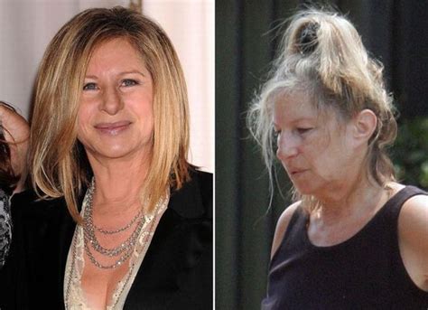 10 Ugliest Actresses Makeup Without Celebrities Streisand Barbra