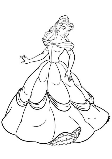 Desenho De Bela Princesa Da Disney Para Colorir Tudodesenhos Porn Sex