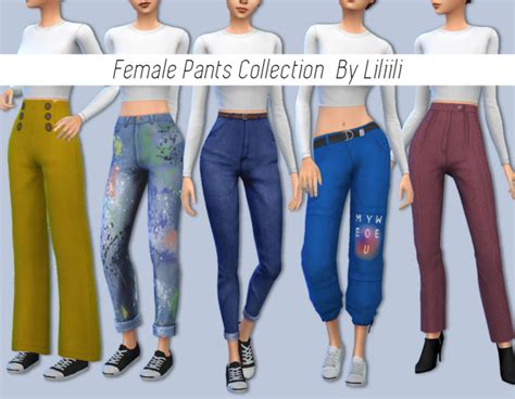 Sims 4 Cc Maxis Match Pants
