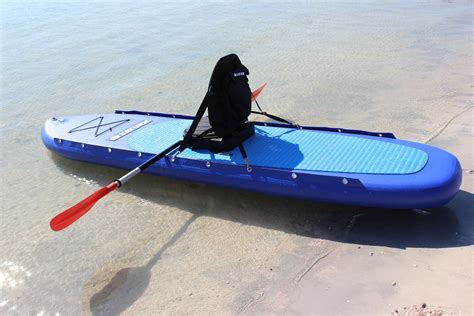 New 11 Inflatable Foldable Fishing Stand Up Paddle Board Kayak Utility