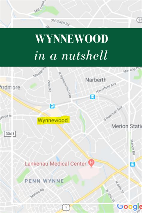 Neighborhood In A Nutshell Wynnewood Main Line Real Estate