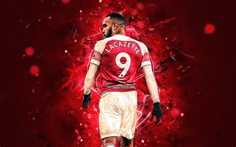 4k wallpapers and background images. Download wallpapers 4k, Alexandre Lacazette, back view ...