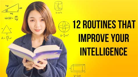 12 Routines That Improve Your Intelligence Youtube